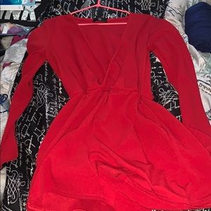 Red beautiful romper ❤️